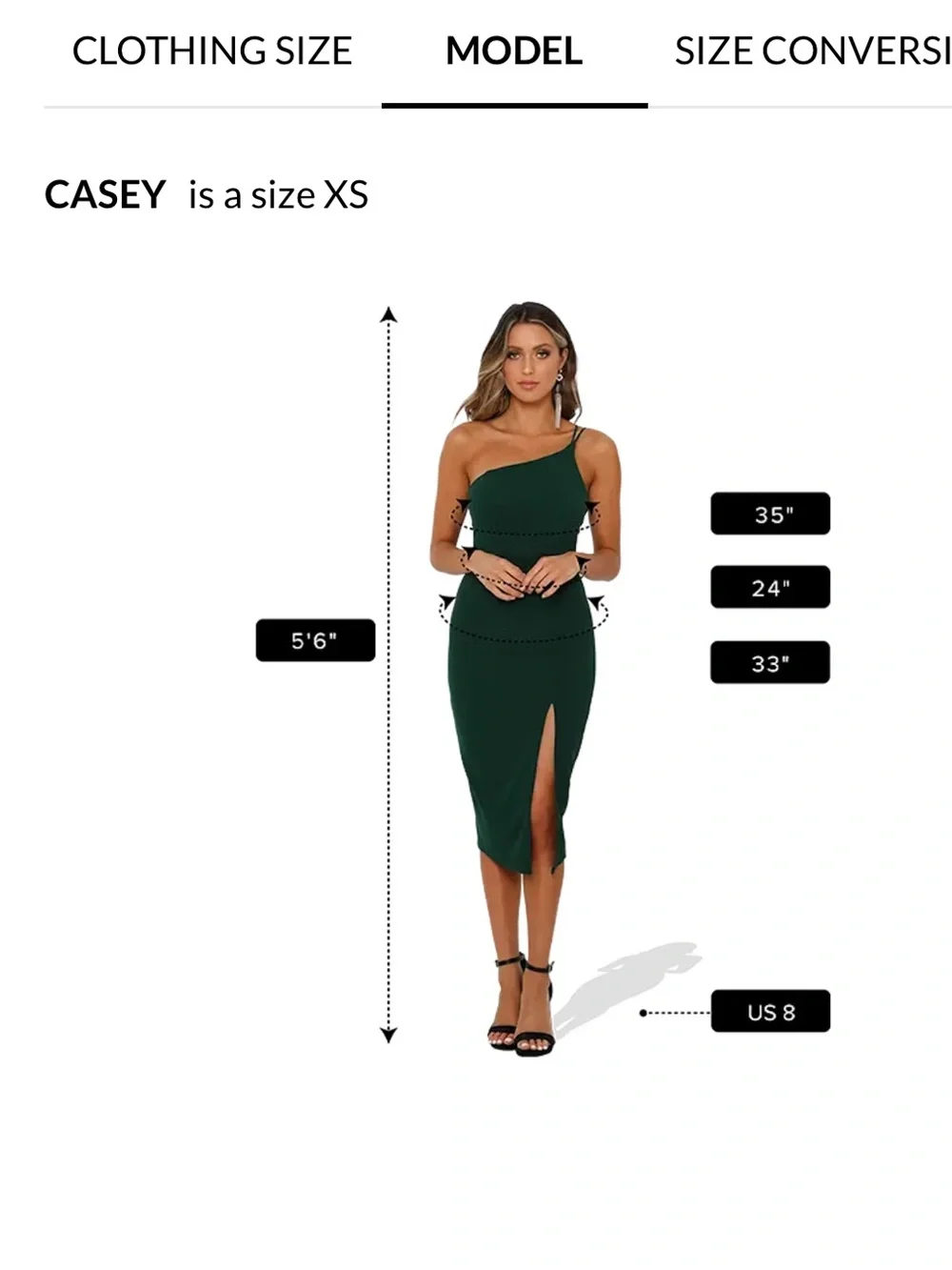 Hello Molly Black Midi Tank Dress with Side Slit - Picture 10 of 11